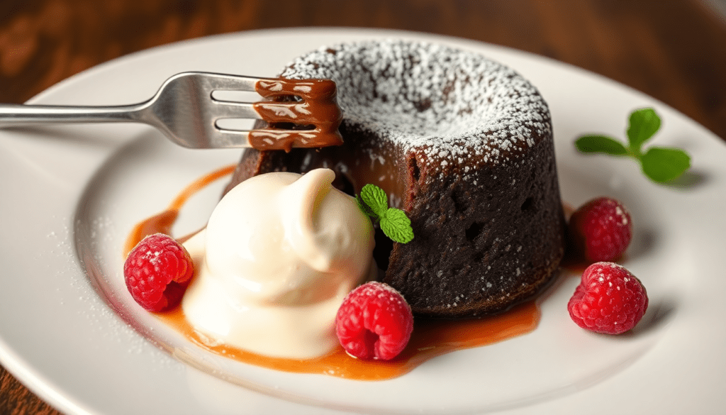 Indulge in our rich chocolate lava cake dessert recipe that melts in your mouth. Perfect for any occasion, this easy recipe will satisfy your sweet cravings.