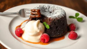 Indulge in our rich chocolate lava cake dessert recipe that melts in your mouth. Perfect for any occasion, this easy recipe will satisfy your sweet cravings.