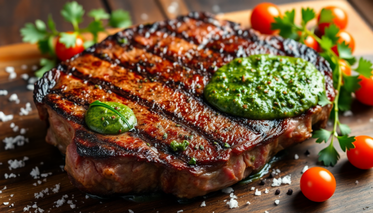 Savory T-Bone Steak with Chimichurri: 5 Delicious Tips