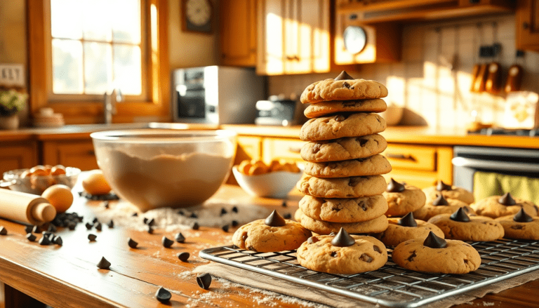 Indulge in the ultimate treat with our delicious chocolate chip cookies. Perfectly soft, gooey, and made to satisfy your sweetest cravings.