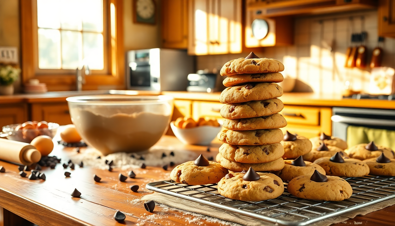 Indulge in the ultimate treat with our delicious chocolate chip cookies. Perfectly soft, gooey, and made to satisfy your sweetest cravings.