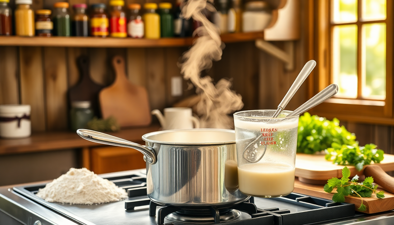 Master the art of cooking with our classic béchamel white sauce recipe. Creamy, versatile, and easy to make, elevate your dishes with this timeless sauce.